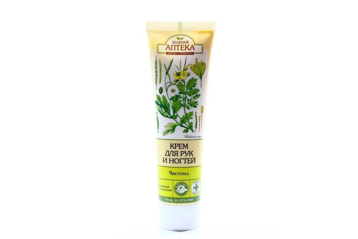 Zelenaia Apteka Celandine Hand and Nail Cream 100ml