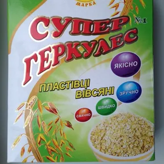 Dobrodyia Super Hercules Oat Flakes 800g carton — photo 5