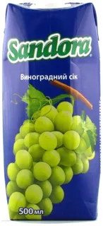 Sandora White Grape Juice 0.5L — photo 5