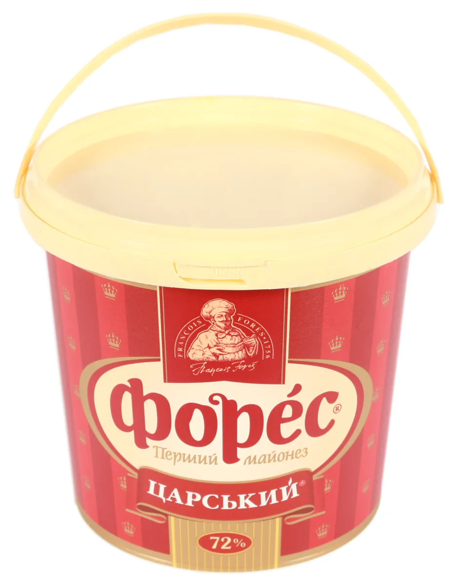 Fores Tsarsky Mayonnaise 72% 1000g bucket