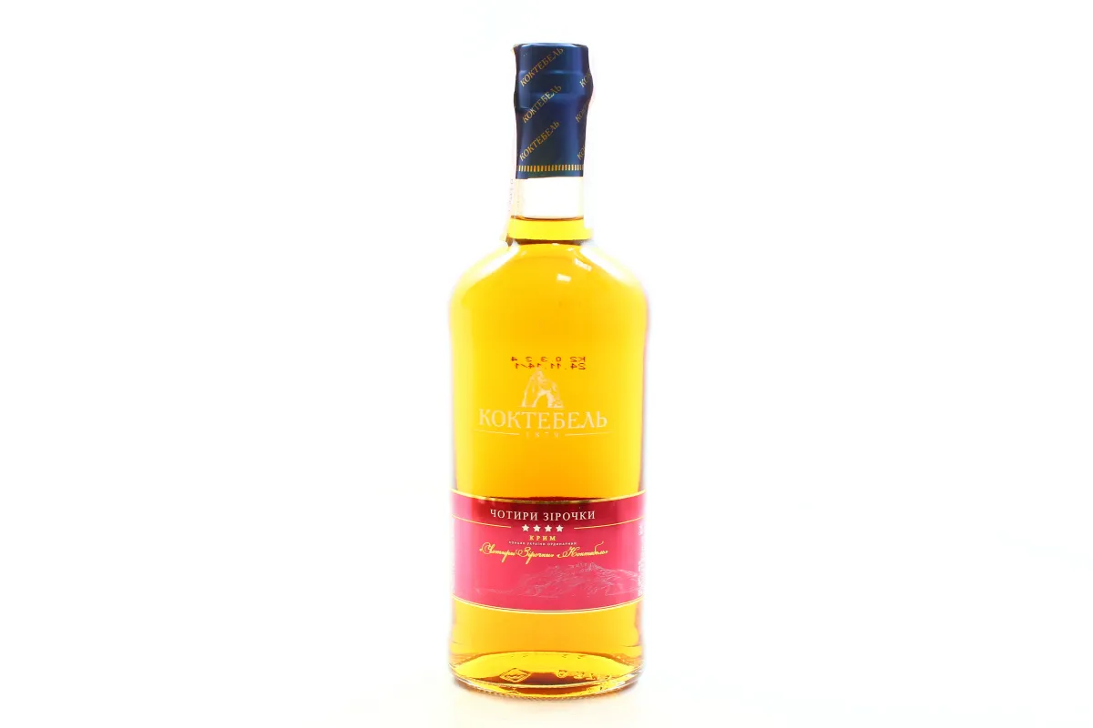 Koktebel Cognac 4 Stars New 0.375 L