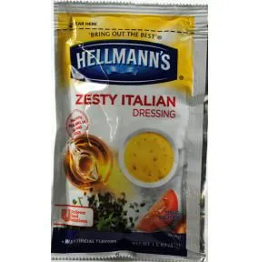 Hellmanns Zesty італійський соус, 1,5 унції - 102 шт.