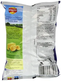 Walkers Cheese & Onion Chips — photo 4