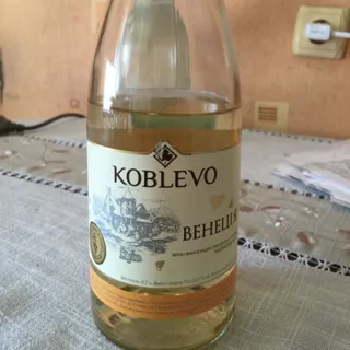 Koblevo Venice Grape White Wine Semi-Dry 12% Glass Bottle 700ml — photo 8