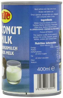KTC Coconut Milk 400 ml (Pack 12) — photo 5