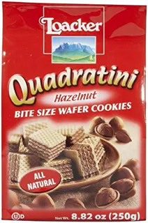 Loacker Quadratini Hazelnut Wafers - 8.82 oz — photo 2