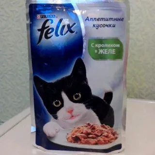 Felix Wet Cat Food Rabbit, 85 g — photo 2