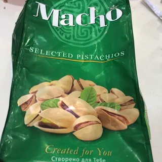 Macho roasted salted pistachios flow pack 200g — photo 2