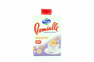 Premialle Sterilized Cream 20% 200g Tetrapak — photo 5