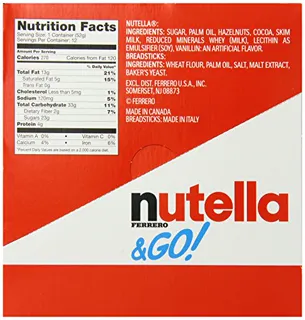 Nutella Ferrero Hazelnut Spread and Sticks, 12 packs - 22 oz — photo 6