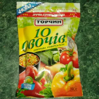 Torchyn 10 Vegetables Universal Seasoning 190g Poland — photo 4