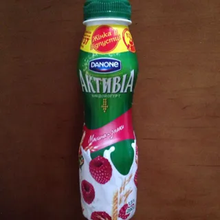 Danone Activia Bifidoyogurt Raspberry Cereal 1.5% Plastic Bottle 290g — photo 8