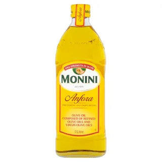 Monini Anfora Refined Cold Pressed Olive Oil Glass Bottle 1L — photo 5
