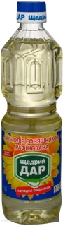 Shchedryi Dar refined sunflower oil plastic bottle 500ml — photo 4
