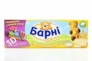 Barny Banana Biscuit Carton Box 5pcs 150g — photo 4