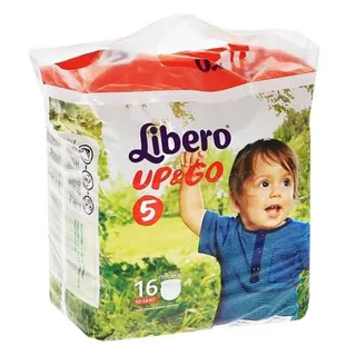 Libero Up&Go Diaper Pants Size 5 10-14kg 16pcs — photo 5