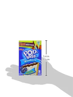 Kelloggs Pop Tarts глазуровані з чорницею — фото 6