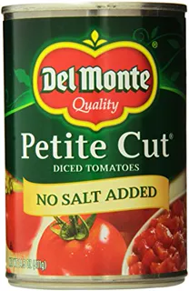 Del Monte Petite Diced Tomatoes, Salt, 14.5 oz — photo 4