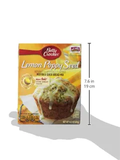 Betty Crocker Lemon Poppy Seed Quick Bread Mix 14.5 oz (2 Pack) — photo 4