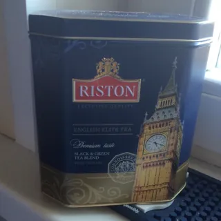 Riston Black and Green Tea 350g Tin Sri Lanka — photo 3