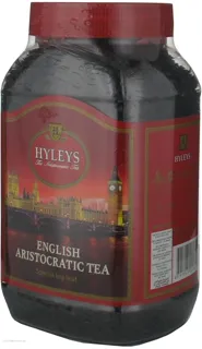 Hyleys English Aristocratic Black Tea 300g Plastic Jar — photo 3