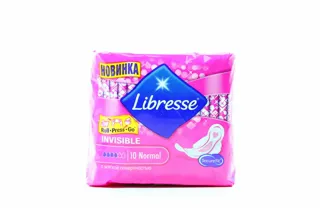 Libresse Invisible Clip Normal Sanitary Pads 10 pcs — photo 2