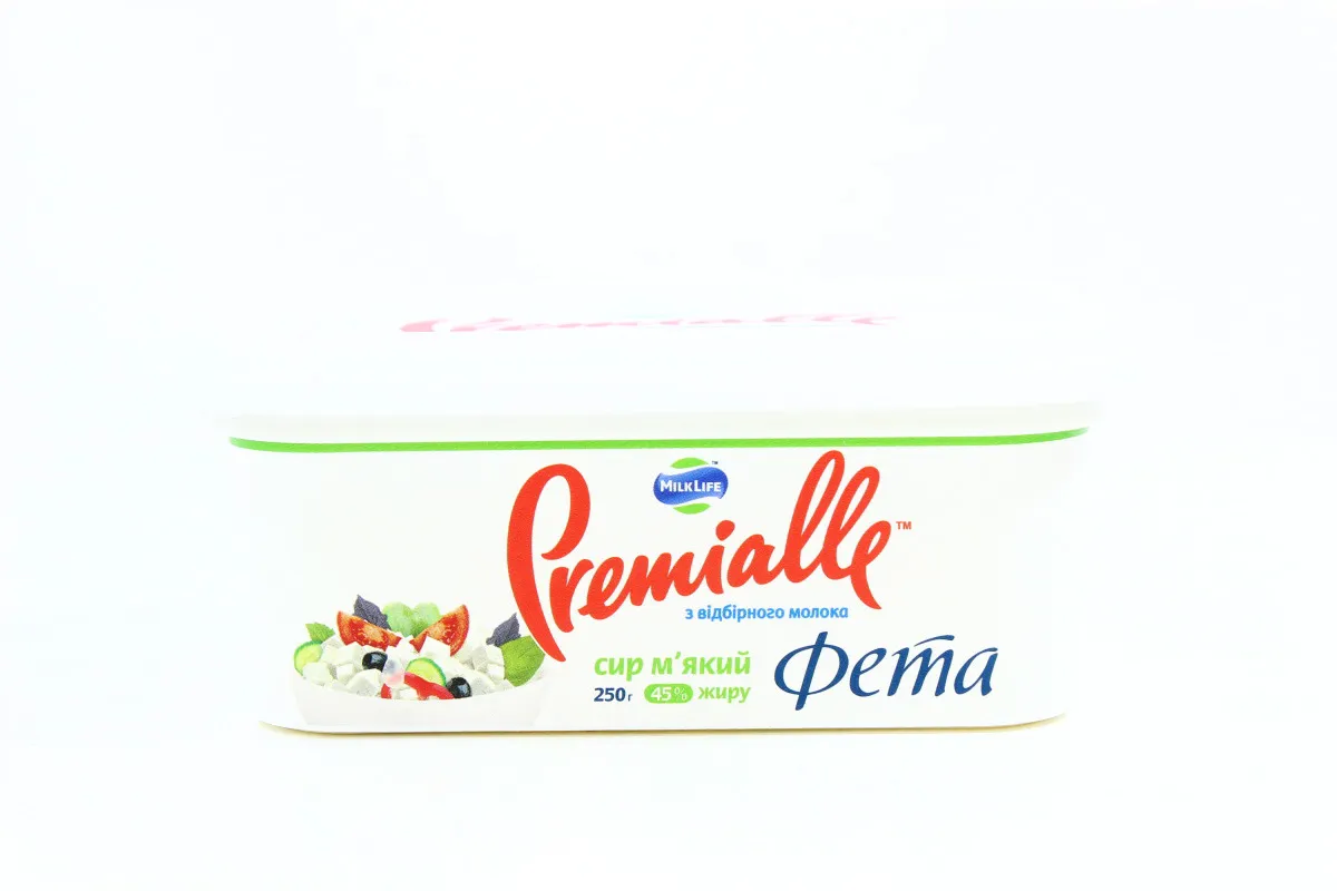 Premialle Soft Brined Feta Cheese 45% 250g