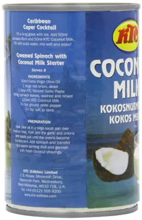 KTC Coconut Milk 400 ml (Pack 12) — photo 8