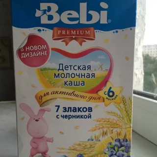Bebi Premium Milk Porridge 7 Grains with Blueberry 200g — photo 3