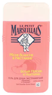 Le Petit Marseillais Shower Gel White Peach and Nectarine 400ml Mint Pleasure 250ml — photo 4
