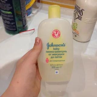 Johnson's Baby shampoo foam for children's hair 300ml — photo 6