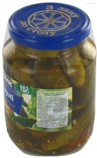 Chumak Pickles Premium Marinated Cucumbers 350g Glass Jar — photo 3