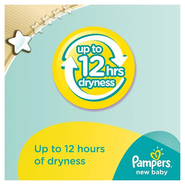 Pampers New Baby Diapers Size 1 Carry Update