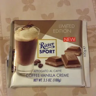 RITTERSPORT Milk Coffee Vanilla Cream, 100g — photo 2