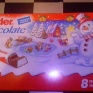 Молочний шоколад Kinder Chocolate 8шт * 12,5г — фото 6