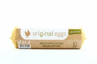 Yasensvit Original Chicken Eggs Premium Category 10 pcs — photo 4