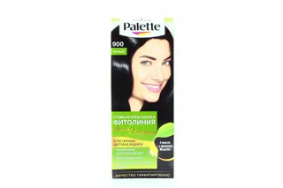 Фарба для волосся Schwarzkopf Palette Фітоліно тон 900 чорний — фото 5