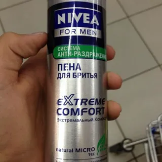 Nivea Men Extreme Comfort Shaving Foam Anti-Irritation 200ml — photo 5