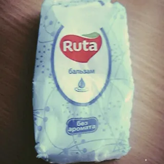 Ruta white paper 3-ply tissues 20x19cm 10pcs — photo 4