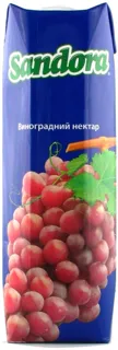 Sandora Red Grape Nectar 1L — photo 6