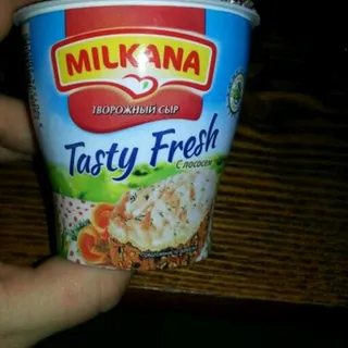 Milkana Cottage Cheese with Salmon 59% 150g — photo 4