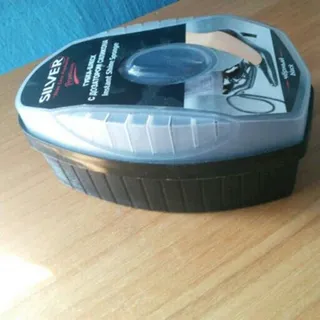 Silver Black Shoe Shine Sponge with Silicone Dispenser — photo 8