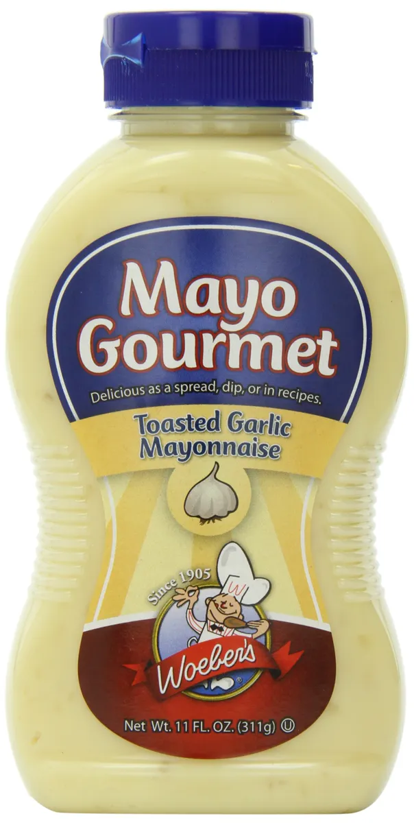 Майо Gourmet підсмажений часник 11 унцій (6 шт.)