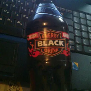 Black Energy Drink Plastic Bottle 500ml — photo 10