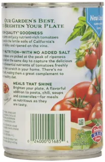 Del Monte Diced Tomatoes No Salt Added, 14.5 oz (12 pack) — photo 4