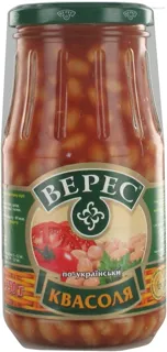 Veres Ukrainian Style Beans Glass Jar 550g — photo 3