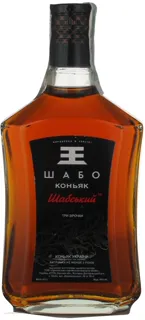 Shabo Shabskyi Cognac 3 Stars 0.5L — photo 2