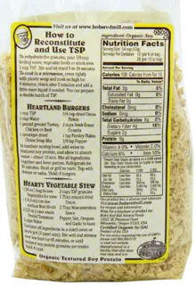 Bob's Red Mill Organic Textured Soy Protein, 6 oz bags (Pack of 4) — photo 6