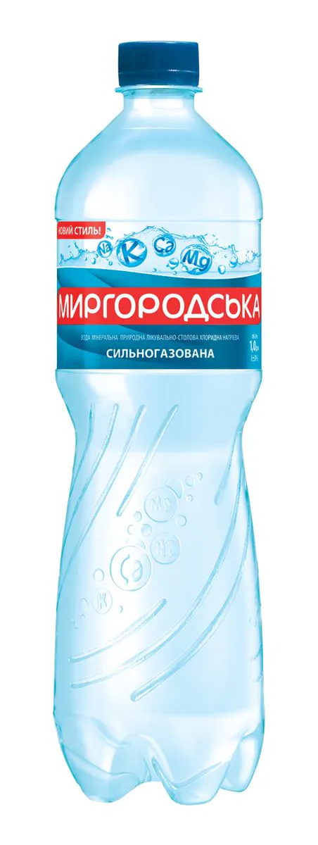 Myrhorodska Carbonated Water Plastic Bottle 1000ml