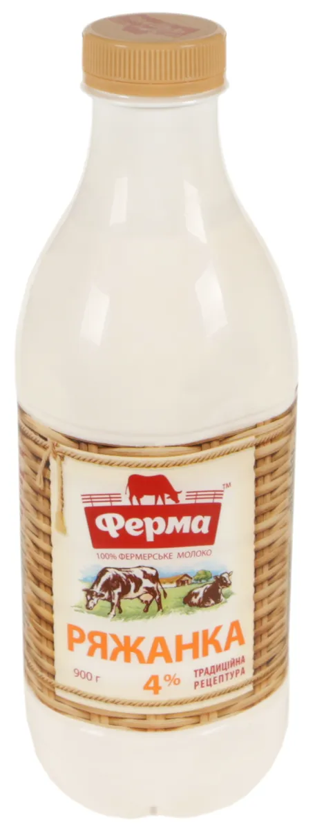 Ryazhenka 4%. 900g PET PL.